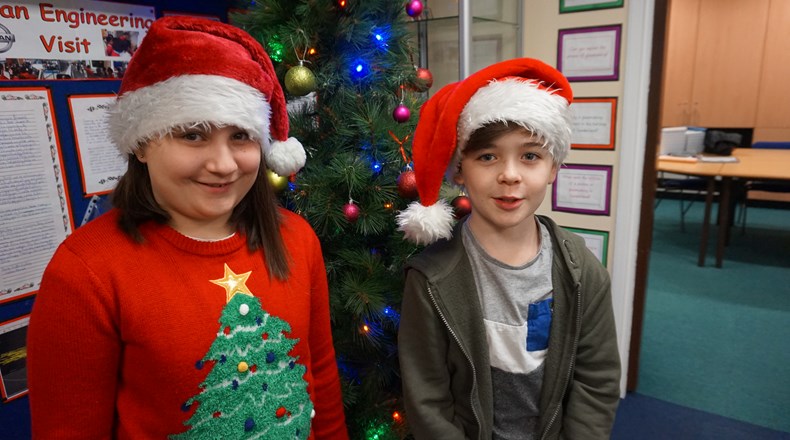 A Christmas message from our head boy and girl