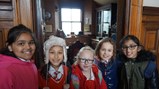 Students at Beamish