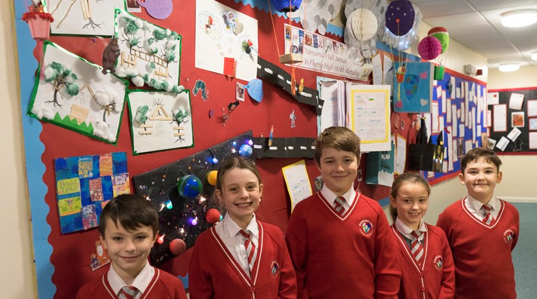 World Book Day display complete!