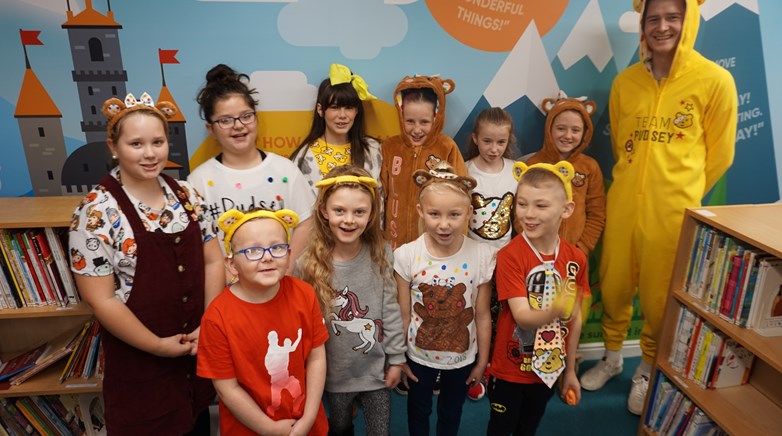 Diamond Hall supports Children in Need! 