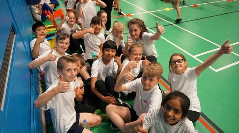 Sport competition success! 
