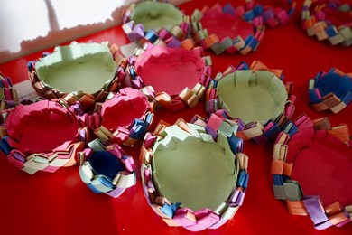 Homemade baskets