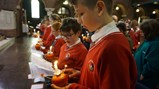 Diamond Hall Christingle services 2018