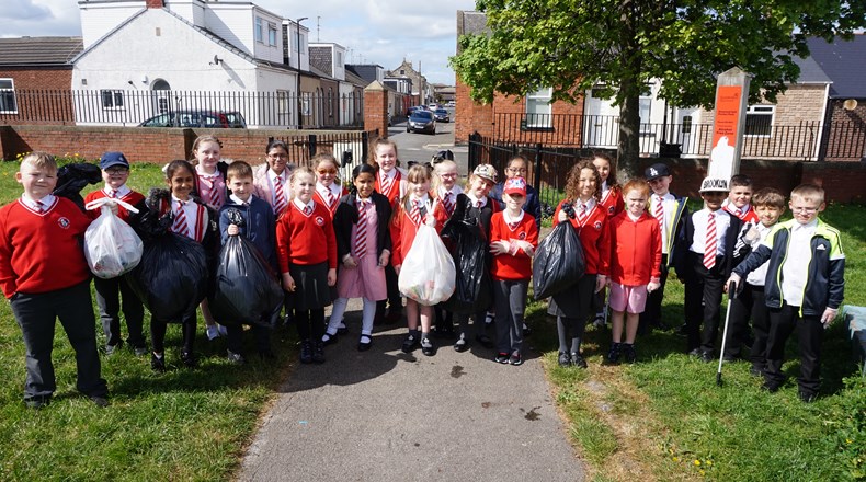 4DG transform park with litter pick