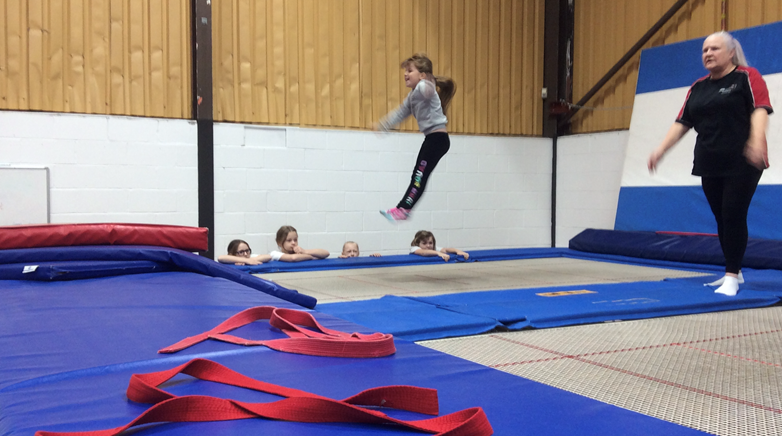 Trampolining 