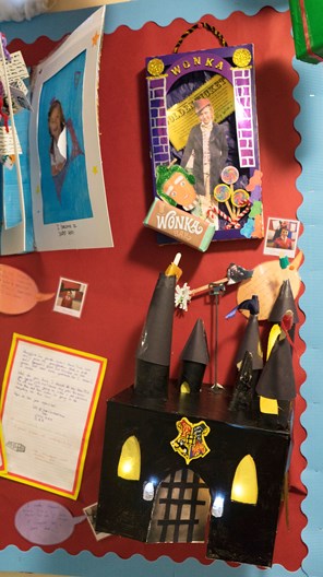 World Book Day display complete!