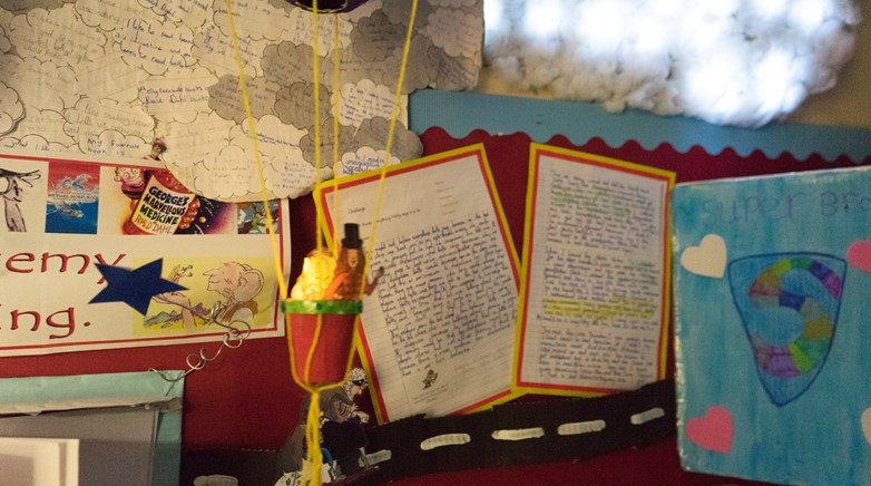 World Book Day display complete!